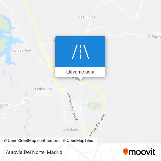 Mapa Autovía Del Norte