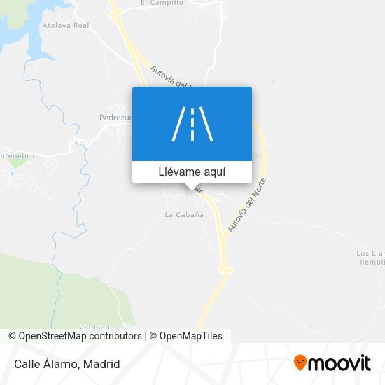 Mapa Calle Álamo