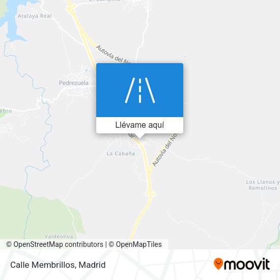 Mapa Calle Membrillos