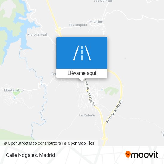 Mapa Calle Nogales