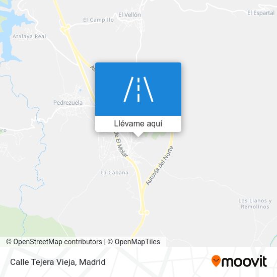 Mapa Calle Tejera Vieja