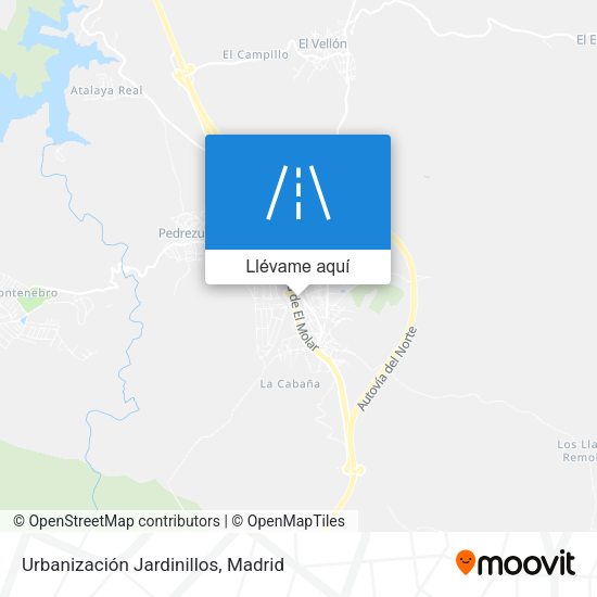 Mapa Urbanización Jardinillos