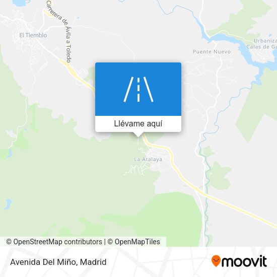 Mapa Avenida Del Miño