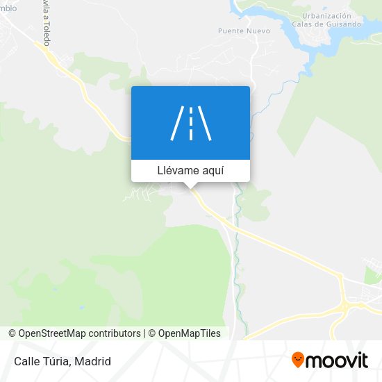 Mapa Calle Túria