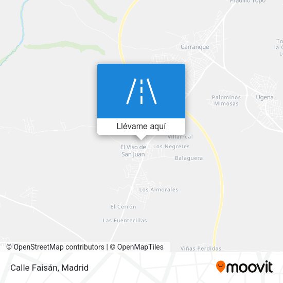 Mapa Calle Faisán