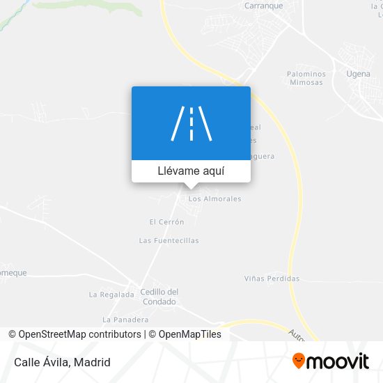 Mapa Calle Ávila