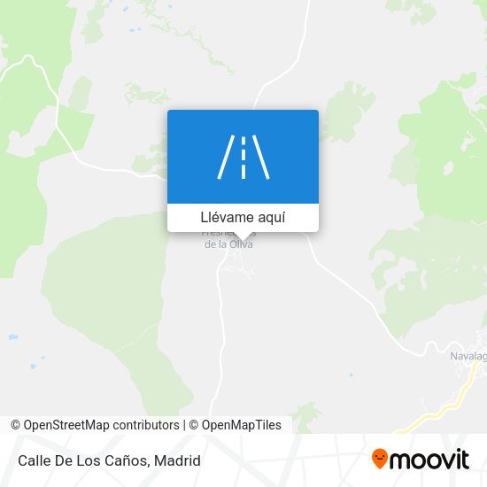 Mapa Calle De Los Caños