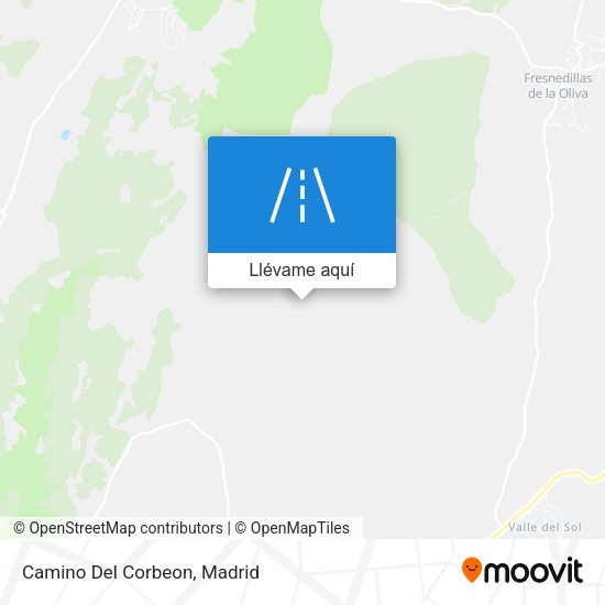 Mapa Camino Del Corbeon