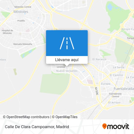 Mapa Calle De Clara Campoamor