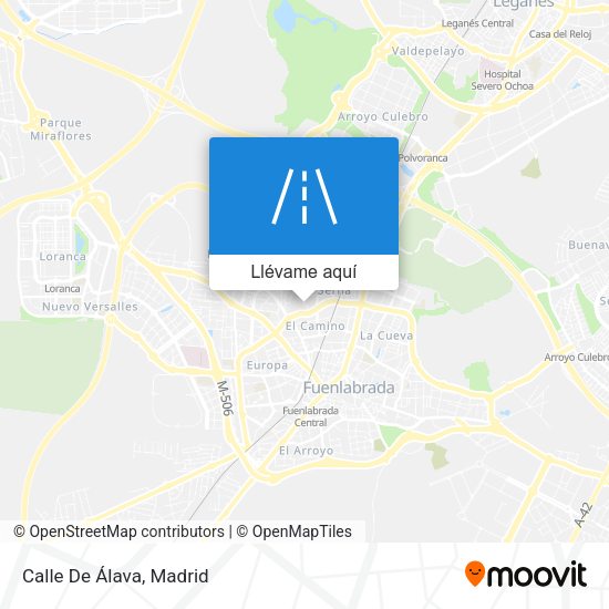 Mapa Calle De Álava
