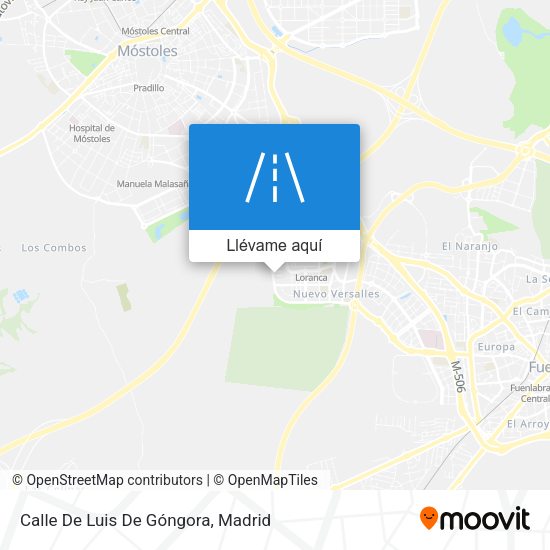 Mapa Calle De Luis De Góngora