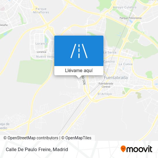 Mapa Calle De Paulo Freire