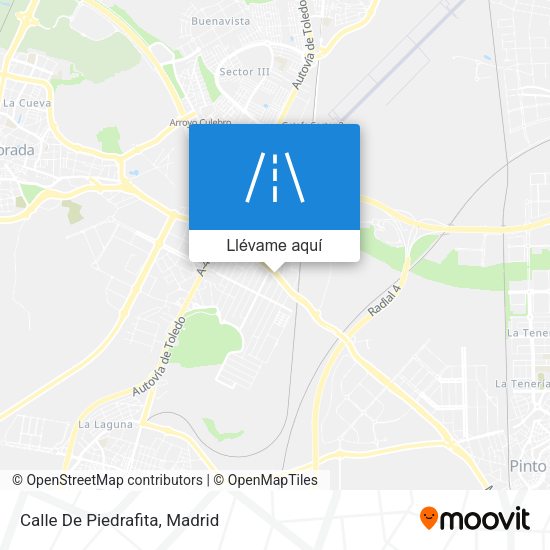 Mapa Calle De Piedrafita