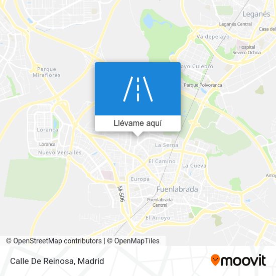 Mapa Calle De Reinosa