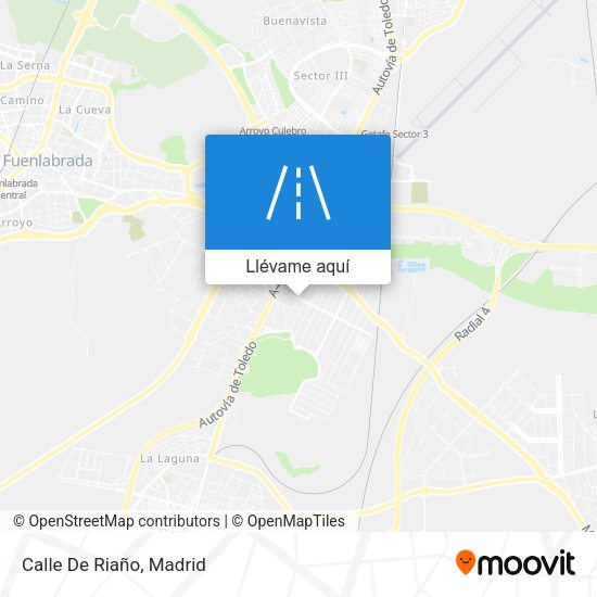 Mapa Calle De Riaño