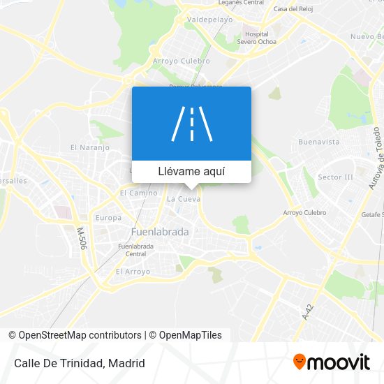 Mapa Calle De Trinidad