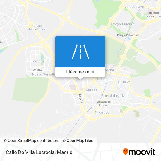 Mapa Calle De Villa Lucrecia