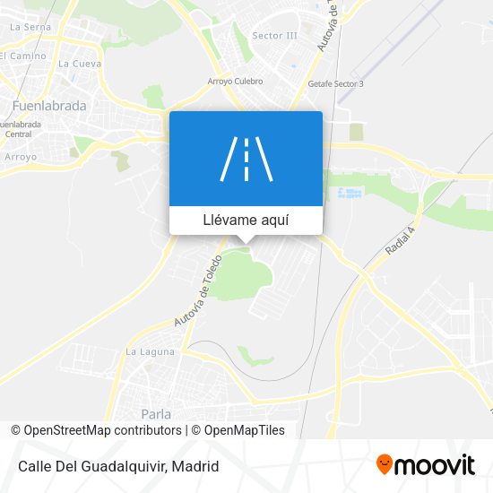 Mapa Calle Del Guadalquivir
