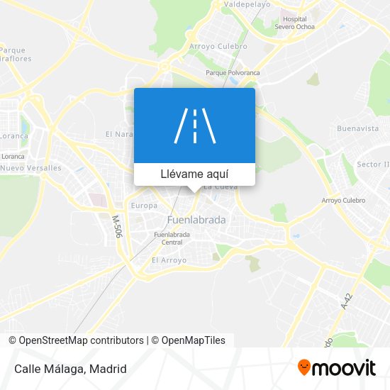 Mapa Calle Málaga