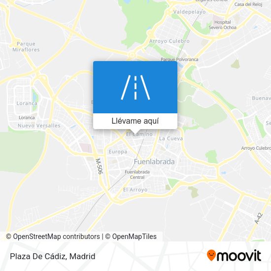 Mapa Plaza De Cádiz