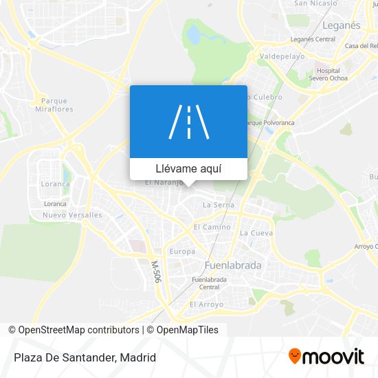 Mapa Plaza De Santander