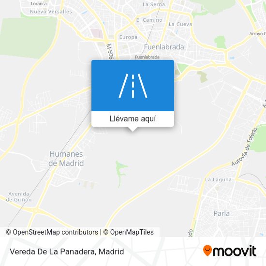 Mapa Vereda De La Panadera