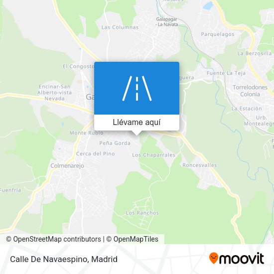 Mapa Calle De Navaespino