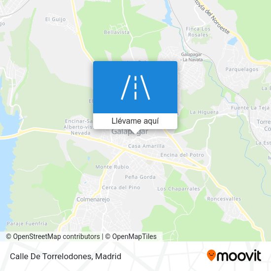 Mapa Calle De Torrelodones
