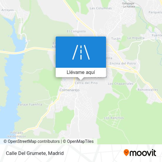 Mapa Calle Del Grumete