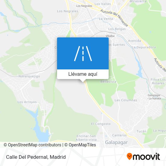 Mapa Calle Del Pedernal