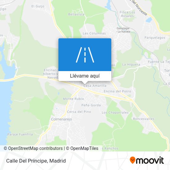 Mapa Calle Del Príncipe