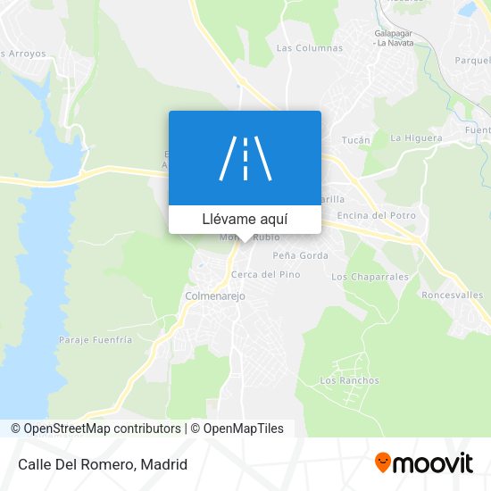 Mapa Calle Del Romero
