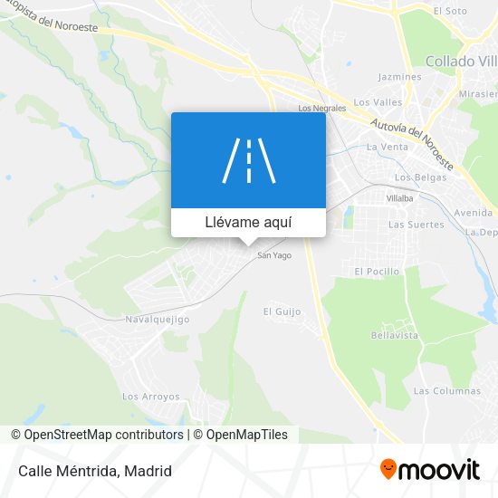Mapa Calle Méntrida