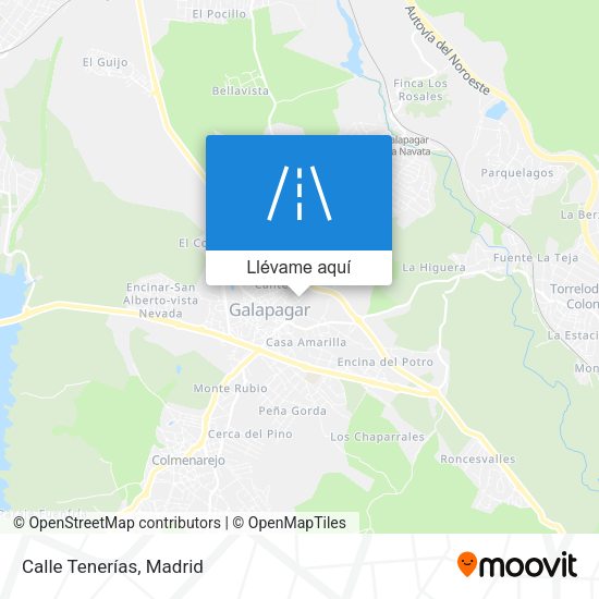 Mapa Calle Tenerías