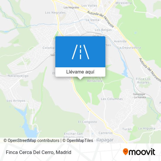 Mapa Finca Cerca Del Cerro
