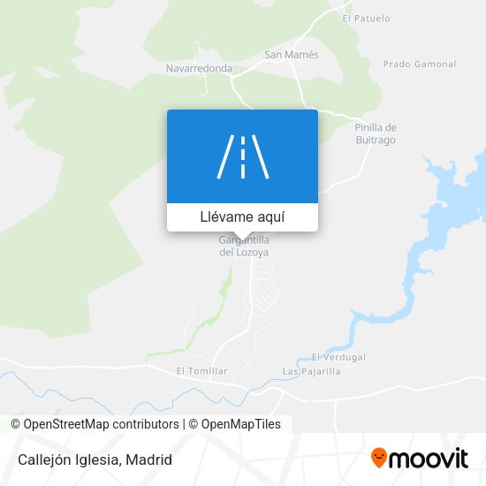 Mapa Callejón Iglesia