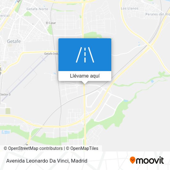 Mapa Avenida Leonardo Da Vinci