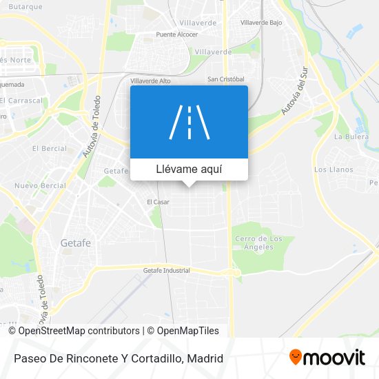 Mapa Paseo De Rinconete Y Cortadillo