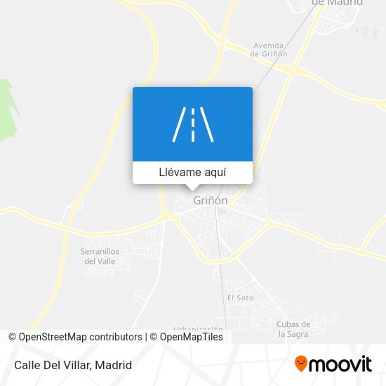 Mapa Calle Del Villar