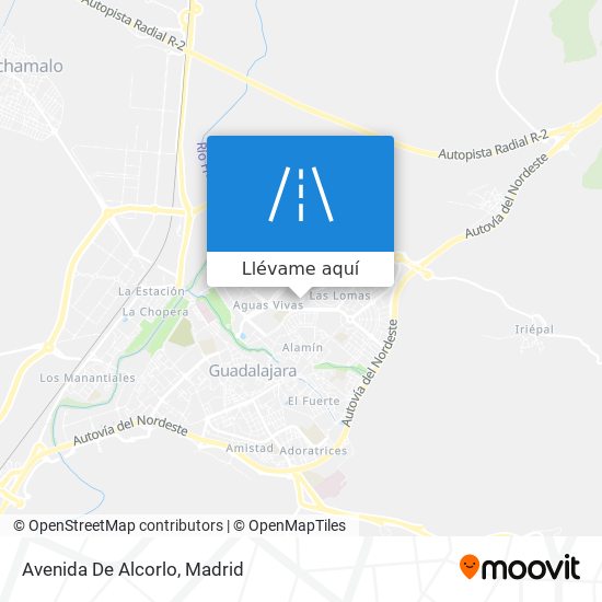 Mapa Avenida De Alcorlo