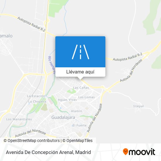 Mapa Avenida De Concepción Arenal