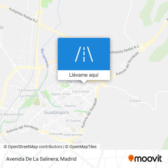 Mapa Avenida De La Salinera