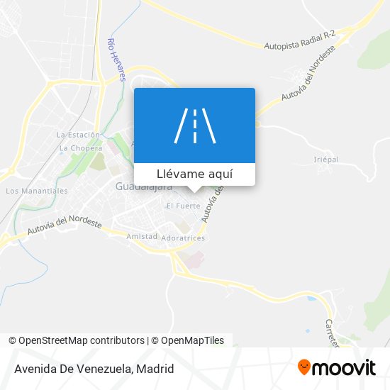 Mapa Avenida De Venezuela