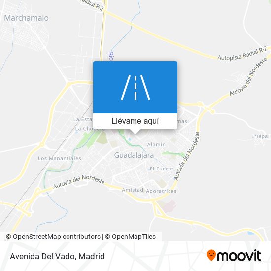 Mapa Avenida Del Vado