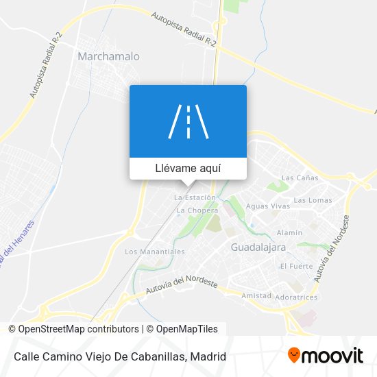 Mapa Calle Camino Viejo De Cabanillas