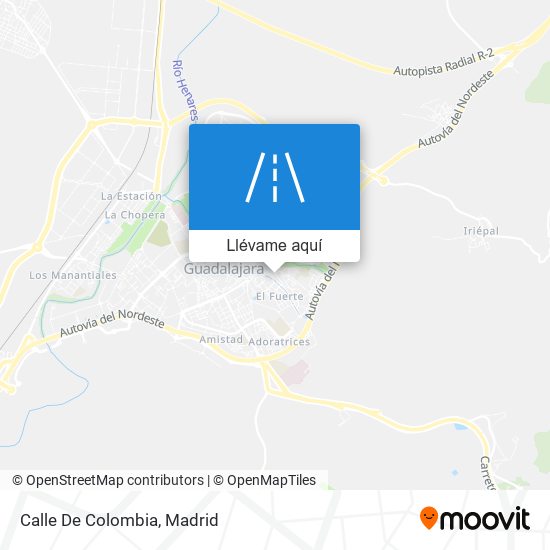 Mapa Calle De Colombia