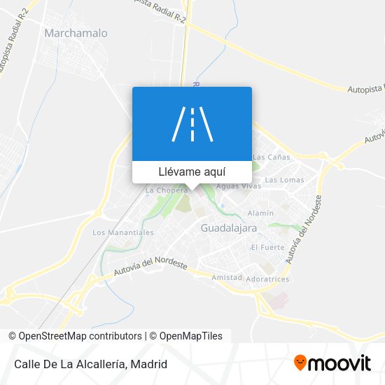 Mapa Calle De La Alcallería