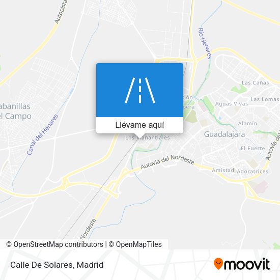 Mapa Calle De Solares