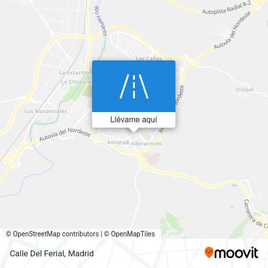 Mapa Calle Del Ferial