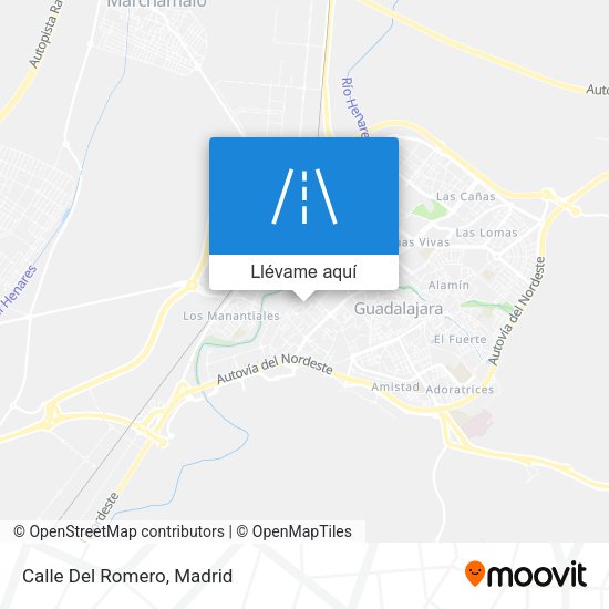 Mapa Calle Del Romero